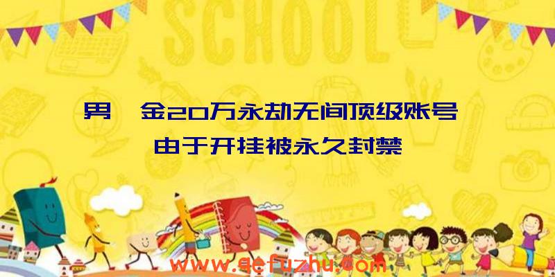 男氪金20万永劫无间顶级账号